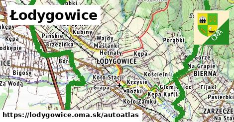 ikona Mapa autoatlas v lodygowice