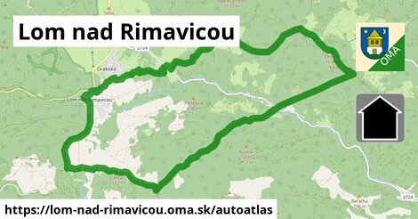 ikona Mapa autoatlas v lom-nad-rimavicou