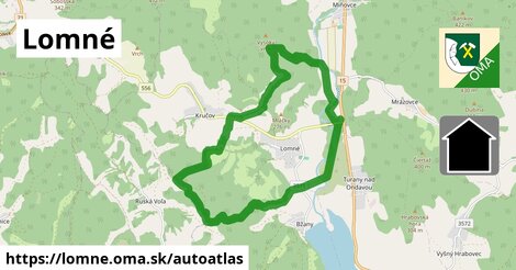 ikona Mapa autoatlas v lomne