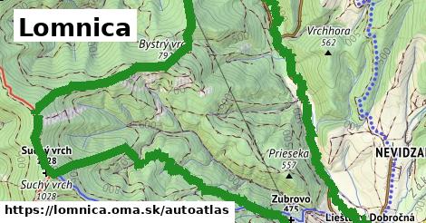 ikona Mapa autoatlas v lomnica