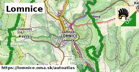 ikona Mapa autoatlas v lomnice