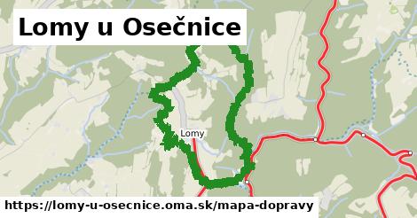 ikona Mapa dopravy mapa-dopravy v lomy-u-osecnice