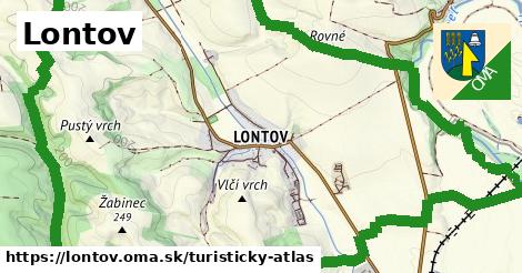 ikona Turistická mapa turisticky-atlas v lontov