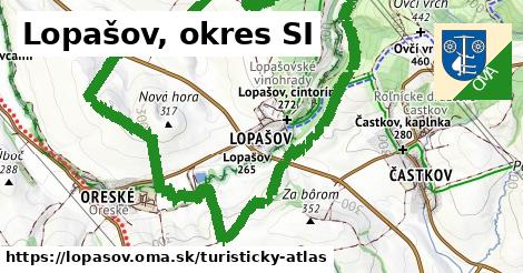 ikona Turistická mapa turisticky-atlas v lopasov