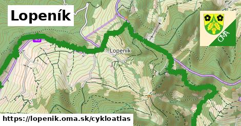 ikona Cyklo cykloatlas v lopenik