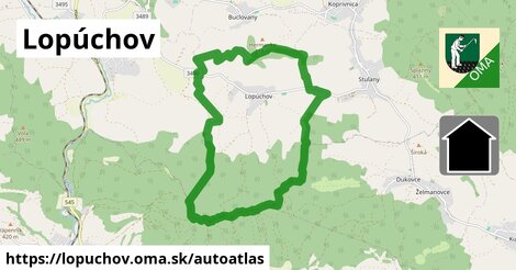 ikona Mapa autoatlas v lopuchov