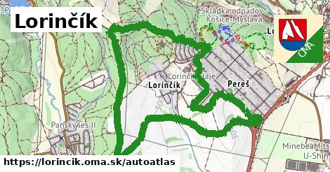 ikona Mapa autoatlas v lorincik