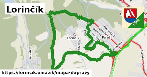 ikona Mapa dopravy mapa-dopravy v lorincik