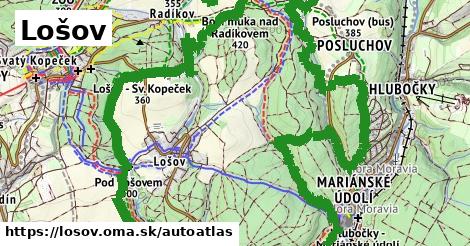 ikona Mapa autoatlas v losov