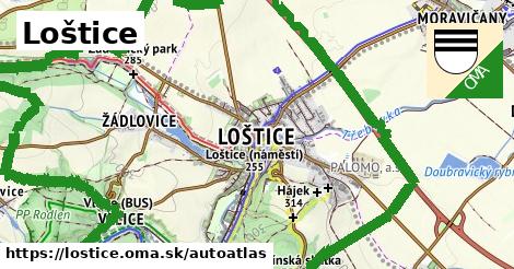 ulice v Loštice