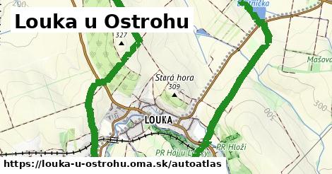 ikona Mapa autoatlas v louka-u-ostrohu