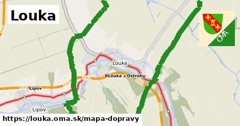 ikona Mapa dopravy mapa-dopravy v louka