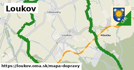 ikona Mapa dopravy mapa-dopravy v loukov