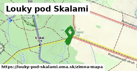 ikona Zimná mapa zimna-mapa v louky-pod-skalami