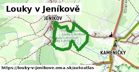 ikona Mapa autoatlas v louky-v-jenikove