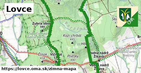 ikona Zimná mapa zimna-mapa v lovce