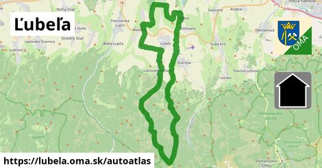 ikona Mapa autoatlas v lubela