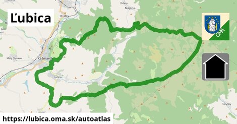 ikona Mapa autoatlas v lubica