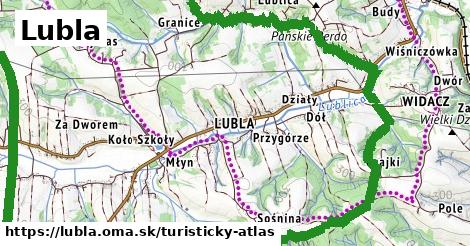 ikona Turistická mapa turisticky-atlas v lubla