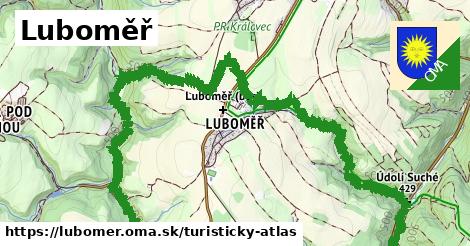 ikona Turistická mapa turisticky-atlas v lubomer