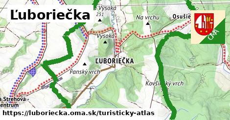 ikona Turistická mapa turisticky-atlas v luboriecka