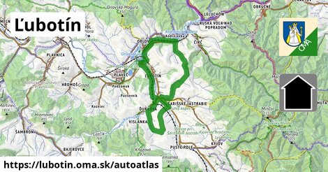 ikona Mapa autoatlas v lubotin