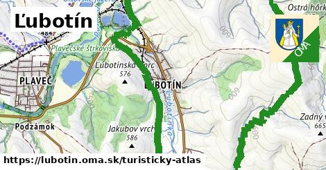 ikona Turistická mapa turisticky-atlas v lubotin