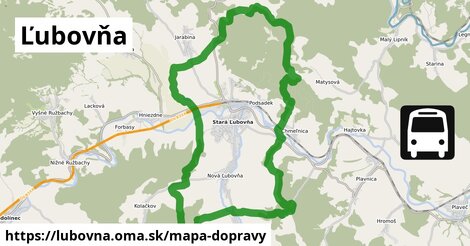 ikona Mapa dopravy mapa-dopravy v lubovna