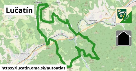 ikona Mapa autoatlas v lucatin