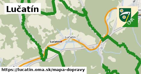 ikona Lučatín: 19 km trás mapa-dopravy v lucatin