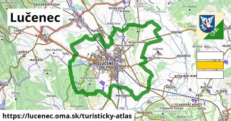 ikona Turistická mapa turisticky-atlas v lucenec