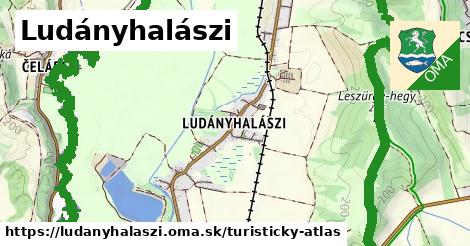 ikona Turistická mapa turisticky-atlas v ludanyhalaszi