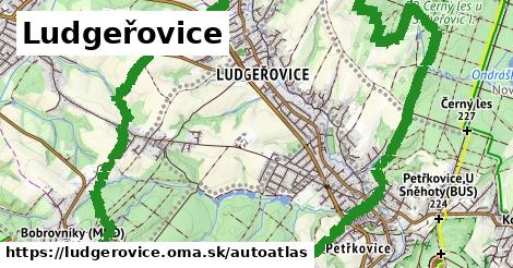 ikona Mapa autoatlas v ludgerovice