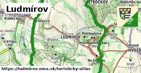 ikona Turistická mapa turisticky-atlas v ludmirov