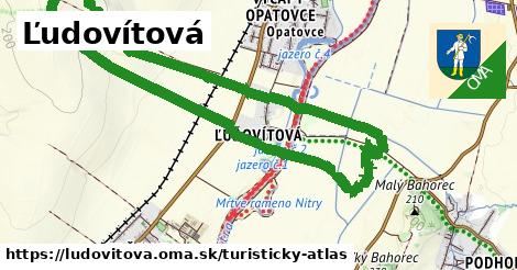 ikona Turistická mapa turisticky-atlas v ludovitova