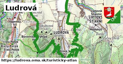 ikona Turistická mapa turisticky-atlas v ludrova