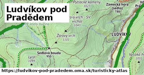 ikona Turistická mapa turisticky-atlas v ludvikov-pod-pradedem