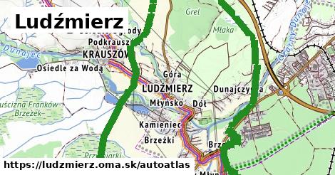 ulice v Ludźmierz