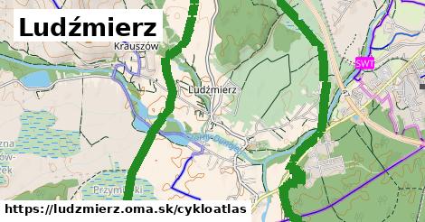 ikona Cyklo cykloatlas v ludzmierz