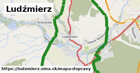 ikona Mapa dopravy mapa-dopravy v ludzmierz