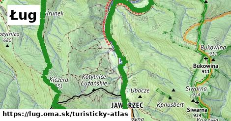 ikona Turistická mapa turisticky-atlas v lug