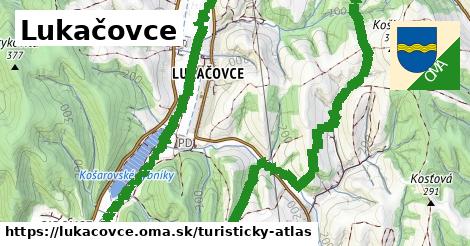 ikona Turistická mapa turisticky-atlas v lukacovce