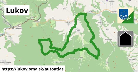 ikona Mapa autoatlas v lukov