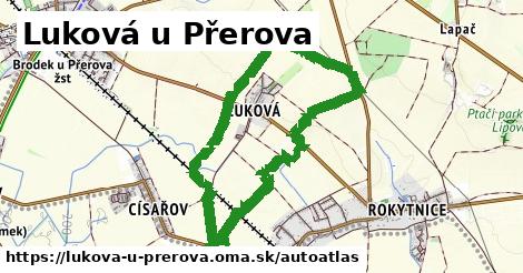 ikona Mapa autoatlas v lukova-u-prerova