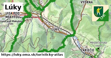 ikona Turistická mapa turisticky-atlas v luky