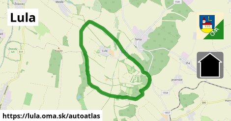 ikona Mapa autoatlas v lula