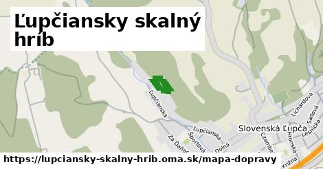 ikona Mapa dopravy mapa-dopravy v lupciansky-skalny-hrib