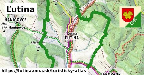 ikona Turistická mapa turisticky-atlas v lutina