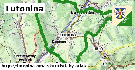 ikona Turistická mapa turisticky-atlas v lutonina