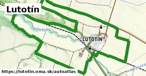 ikona Mapa autoatlas v lutotin